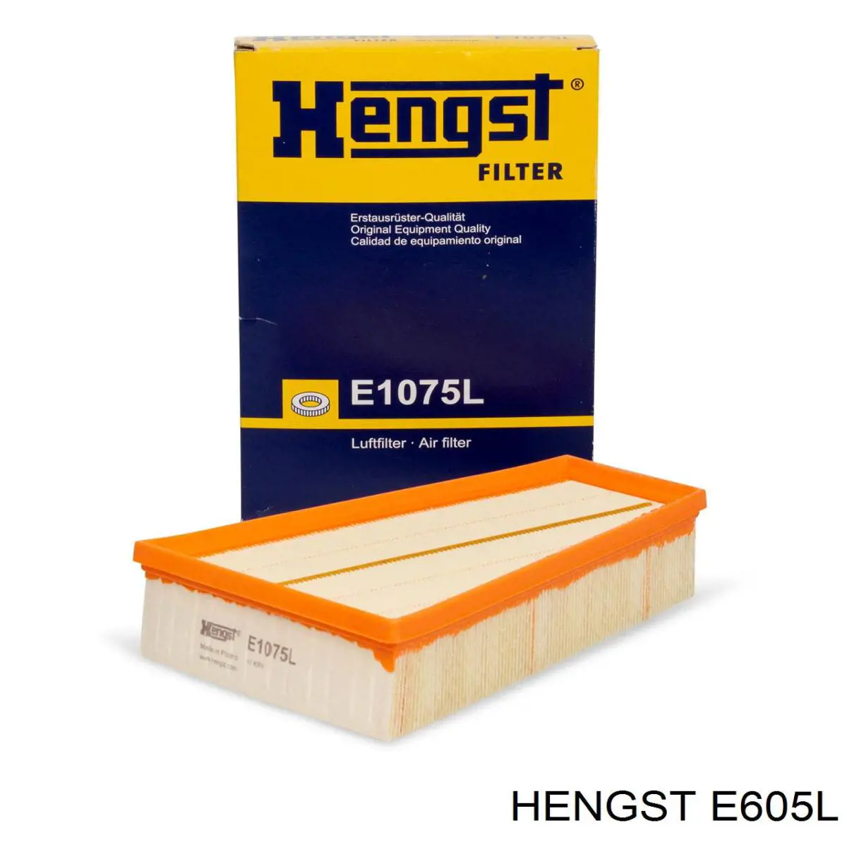 Фільтр повітряний Hengst E605L