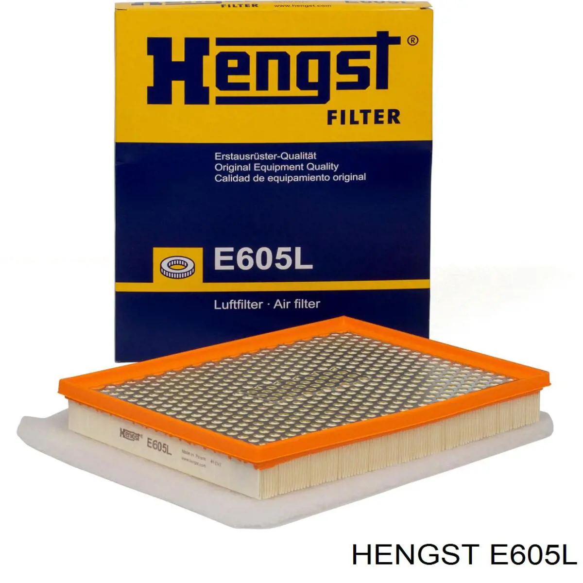 E605L Hengst фільтр повітряний