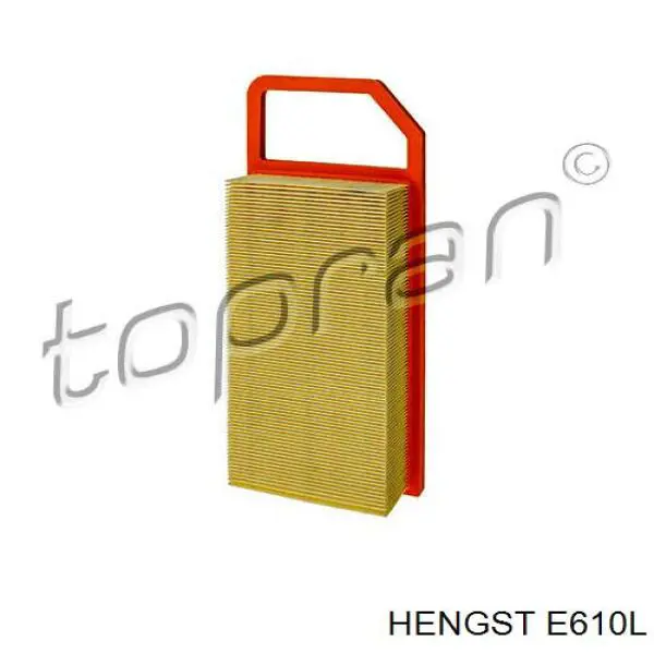 Повітряний фільтр E610L Hengst