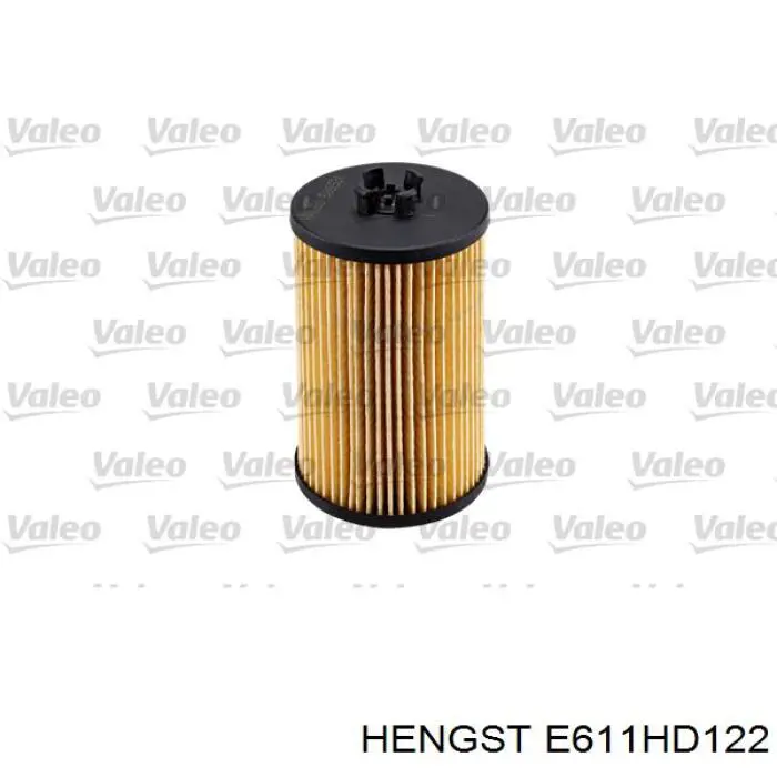 Масляний фільтр двигуна Hengst E611HD122 ціна, від 5.07 USD