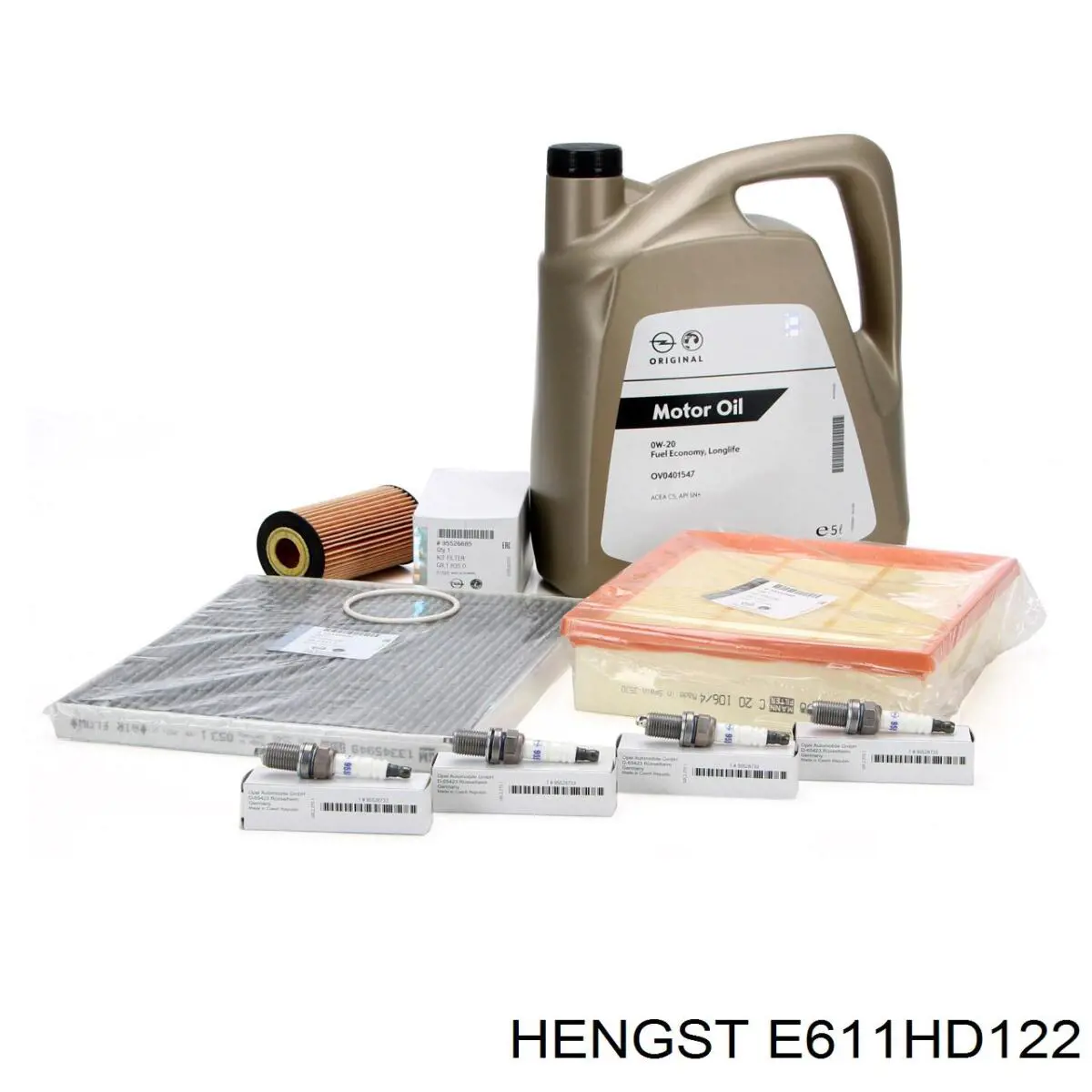 Масляний фільтр E611HD122 Hengst