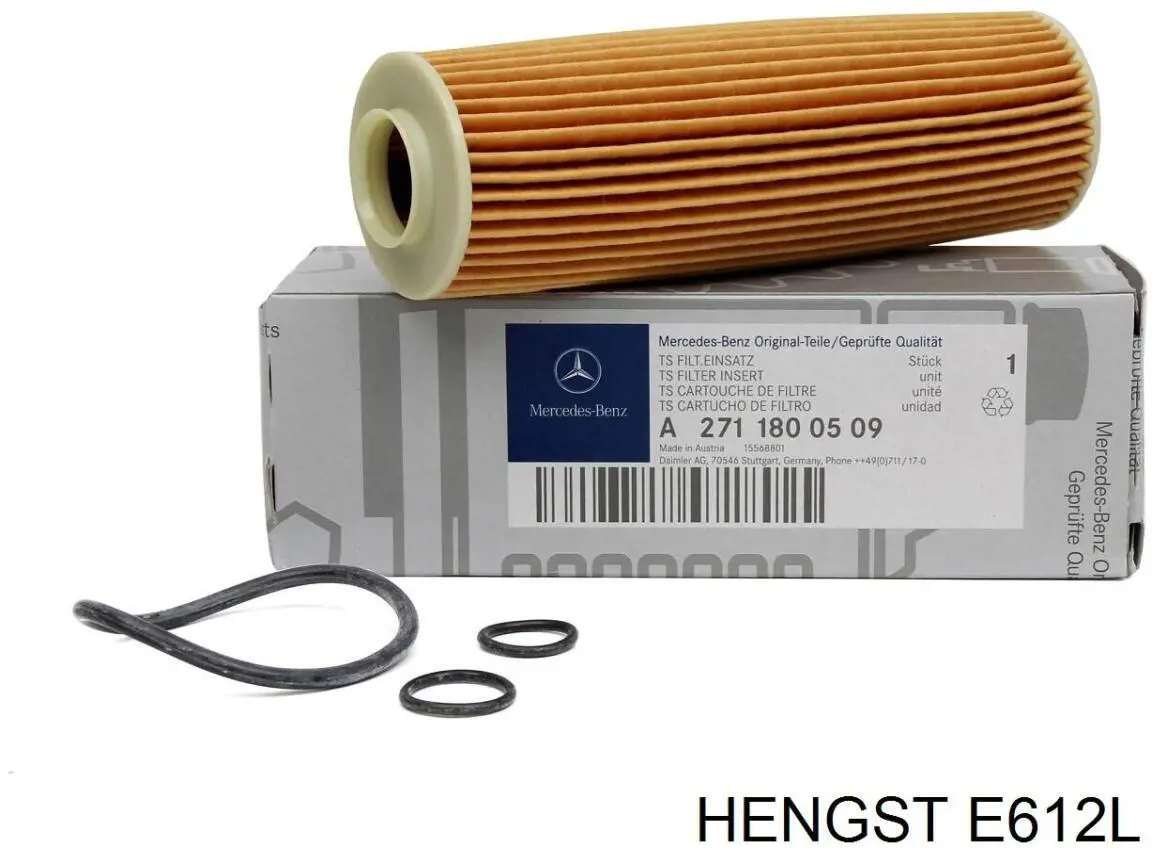 Елемент повітряного фільтра Hengst E612L ціна, від 9.99 USD