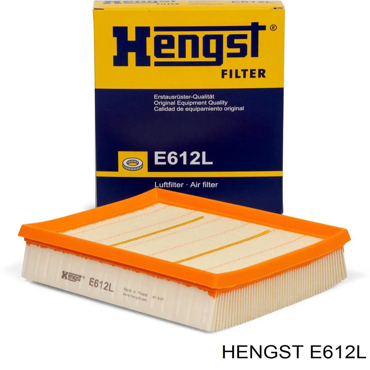 E612L Hengst фільтр повітряний