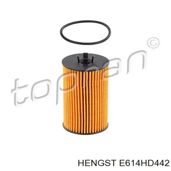 Масляний фільтр E614HD442 Hengst