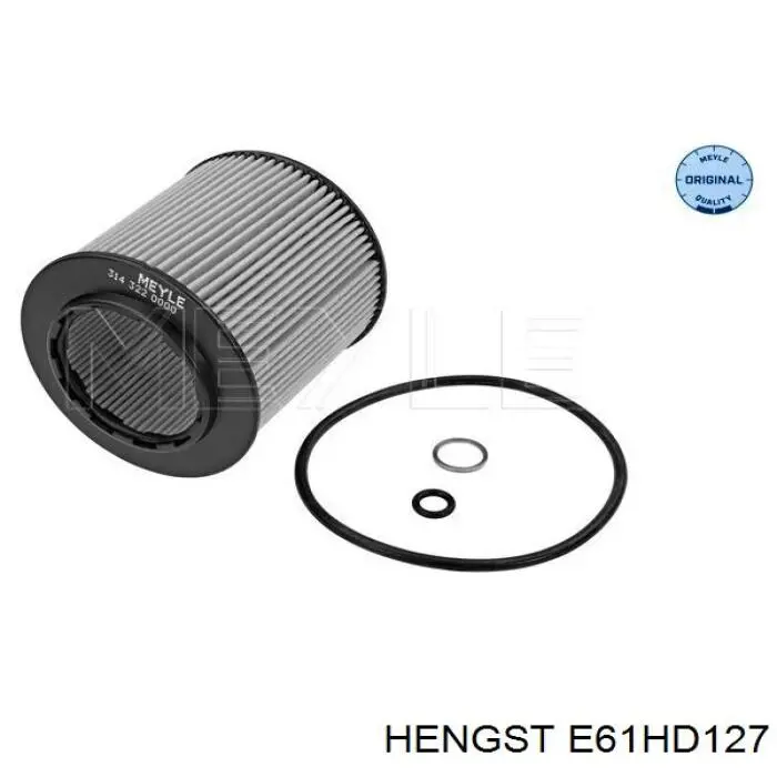 Фільтр масляний Hengst E61HD127