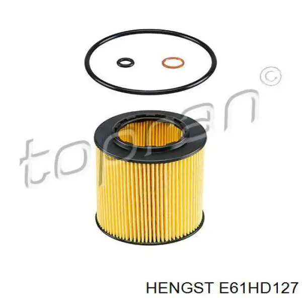 Масляний фільтр двигуна Hengst E61HD127 ціна, від 8.45 USD