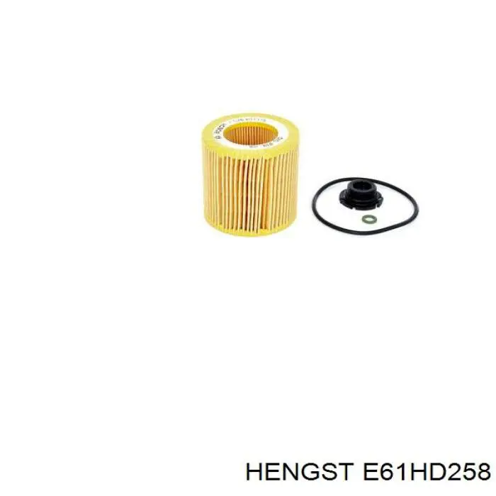 Масляний фільтр двигуна Hengst E61HD258 ціна, від 9.98 USD