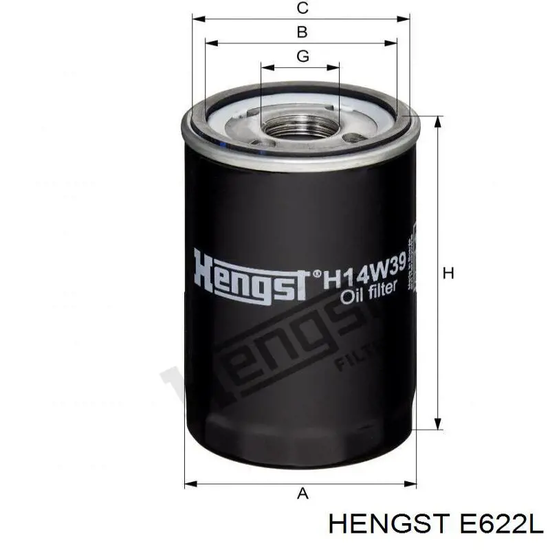 E622L Hengst Внутрішньосалонний фільтр