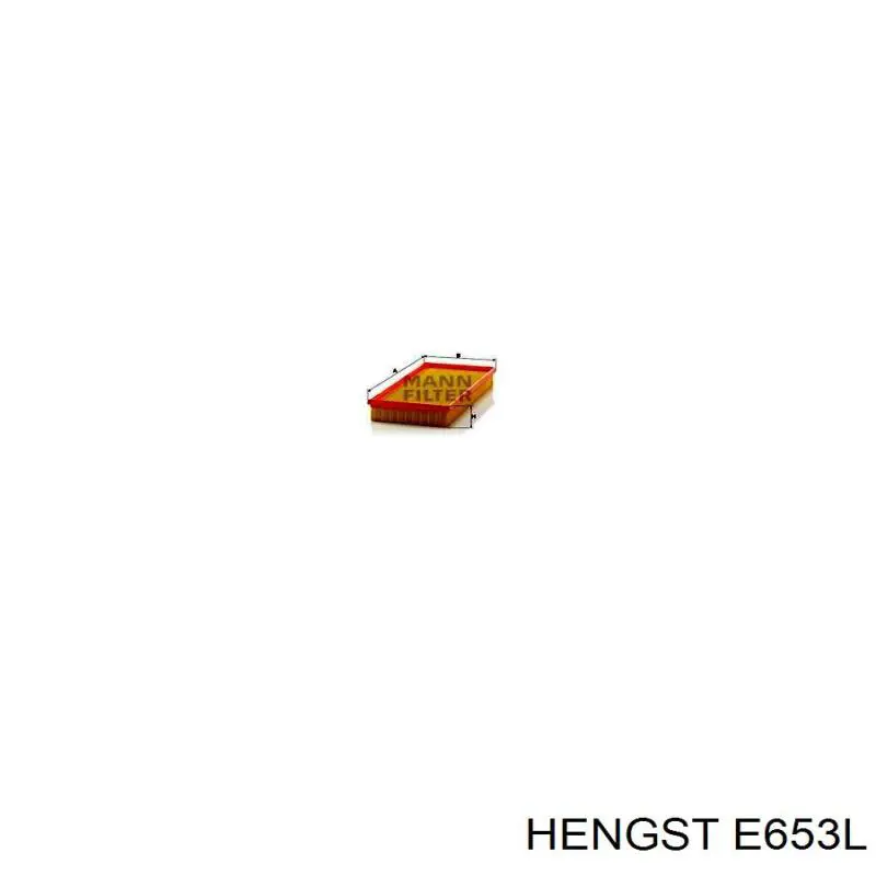 Фільтр повітряний Hengst E653L