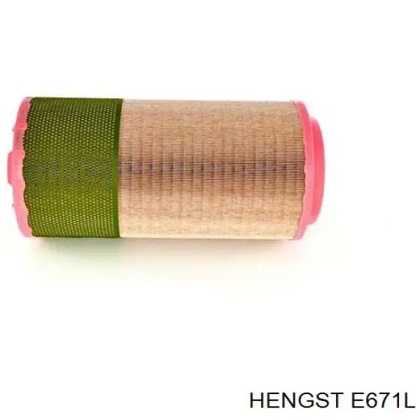 Елемент повітряного фільтра Hengst E671L ціна, від 68.83 USD