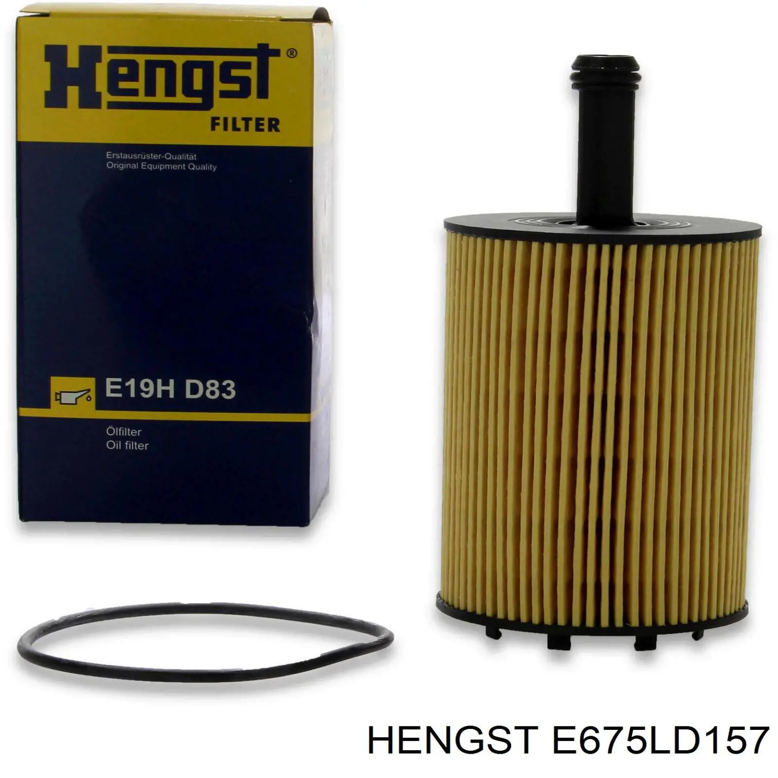 Повітряний фільтр E675LD157 Hengst