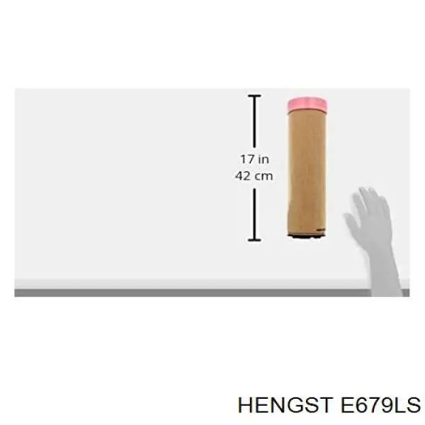 Купити E679LS Hengst Автомобільний фільтр повітря