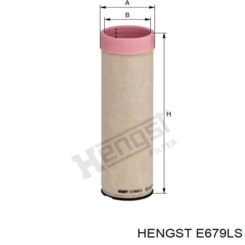 Фільтр повітряний E679LS Hengst