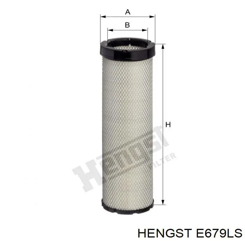 Повітряний фільтр E679LS Hengst