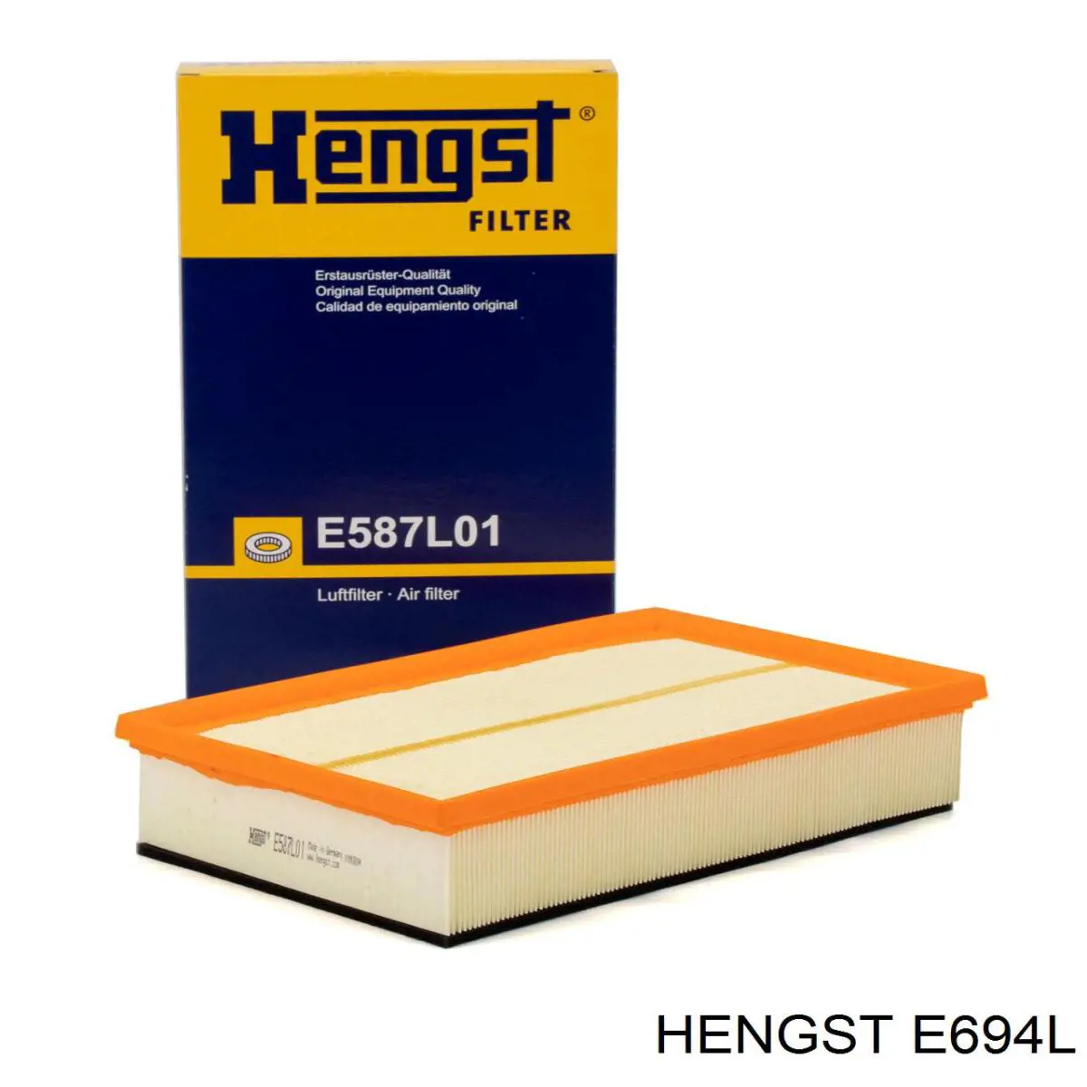 Повітряний фільтр E694L Hengst