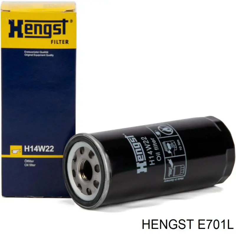 Фільтр повітряний E701L Hengst