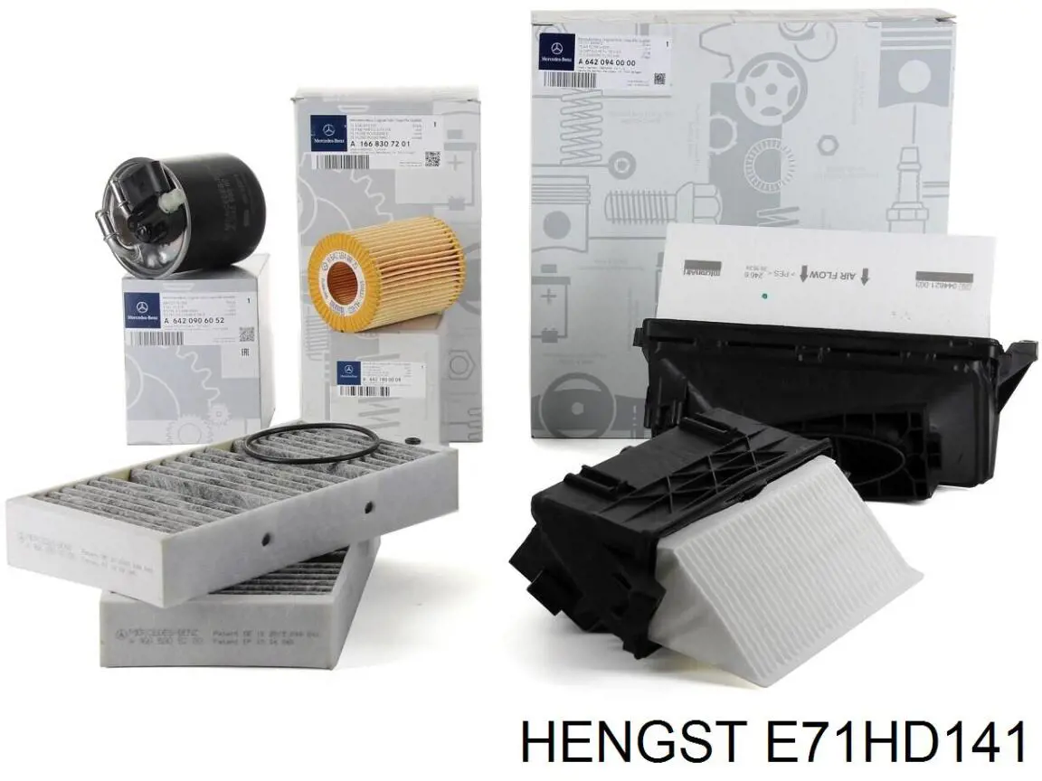 Масляний фільтр E71HD141 Hengst