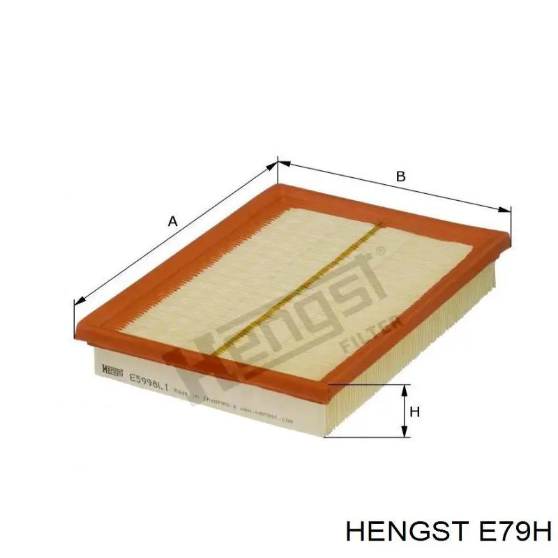 Фільтр гідравлічної системи Hengst E79H ціна, від 42.27 USD