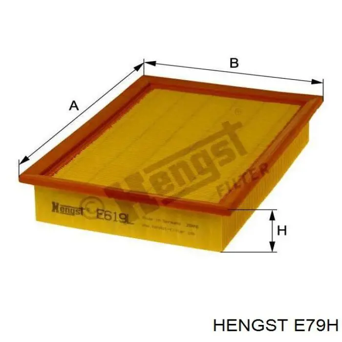 Фільтр гідравлічної системи E79H Hengst