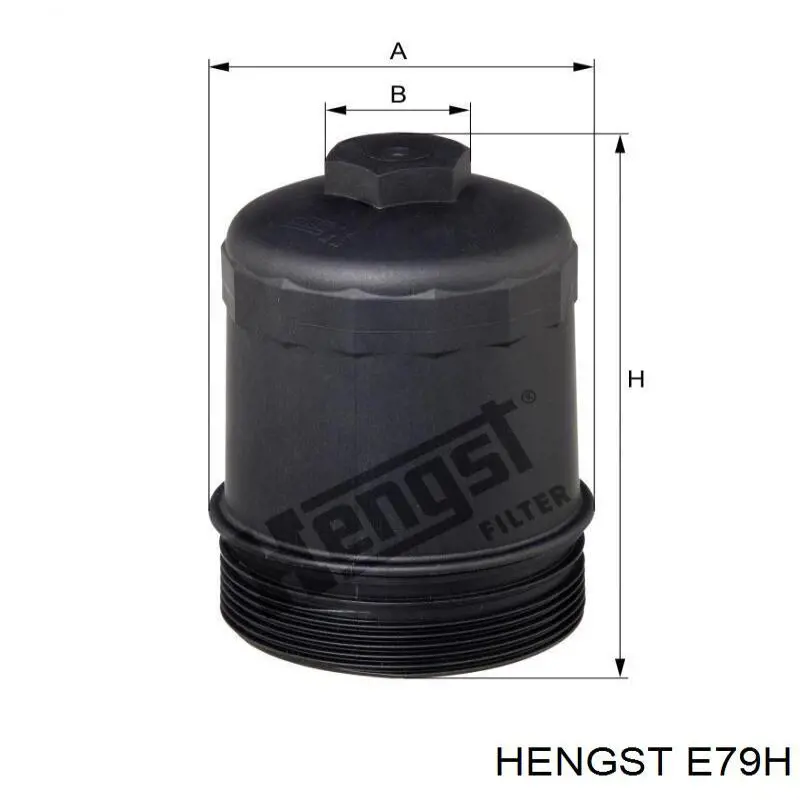 Фільтр гідравлічної системи E79H Hengst