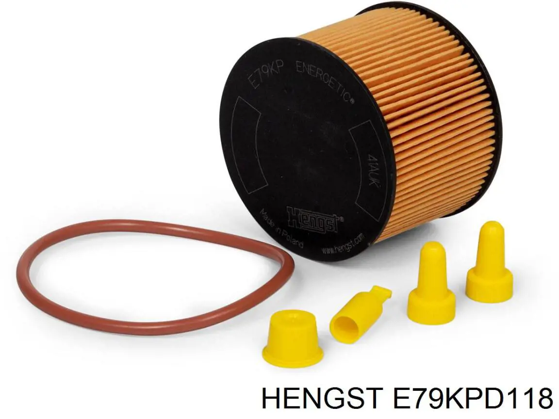 Паливний фільтр E79KPD118 Hengst