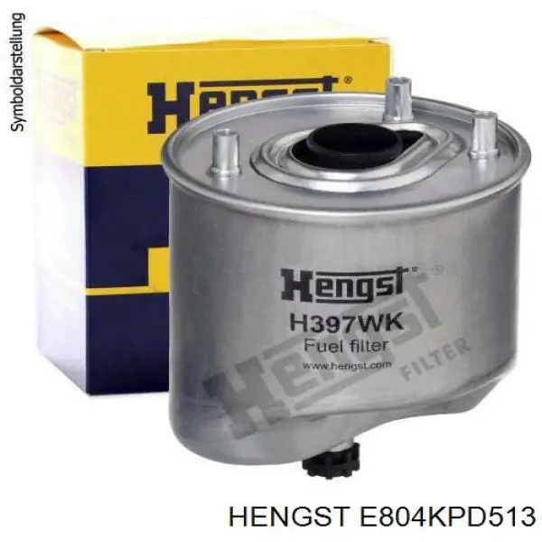 Купити E804KPD513 Hengst Фільтр-відстійник палива грубої очистки
