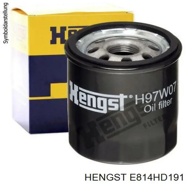 E814HD191 Hengst Фільтр масла