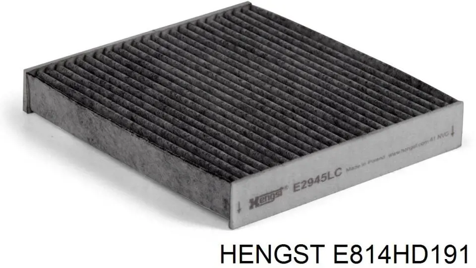 Масляний фільтр E814HD191 Hengst