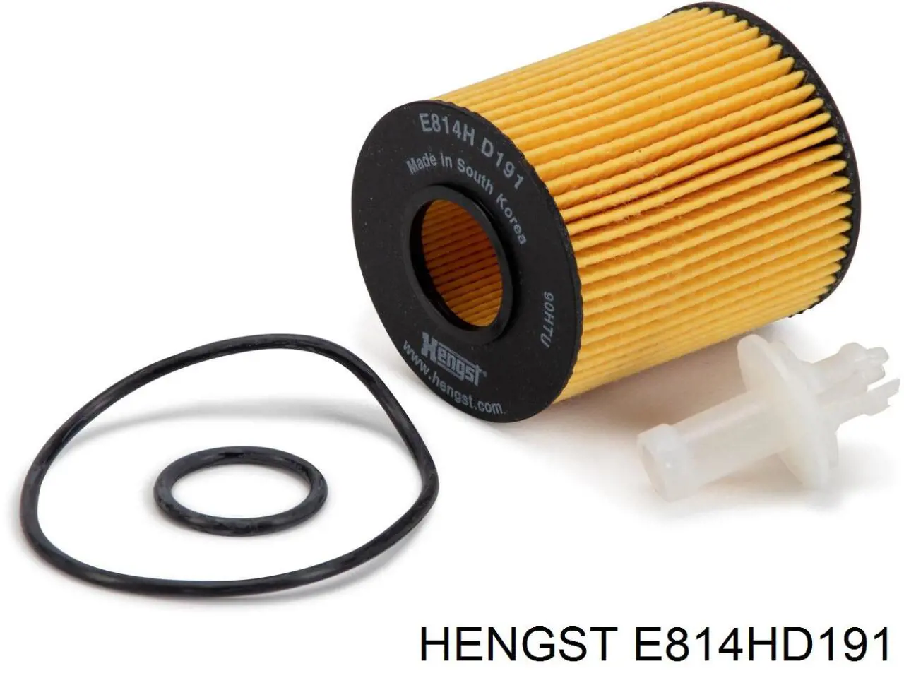 Масляний фільтр двигуна Hengst E814HD191 ціна, від 6.17 USD