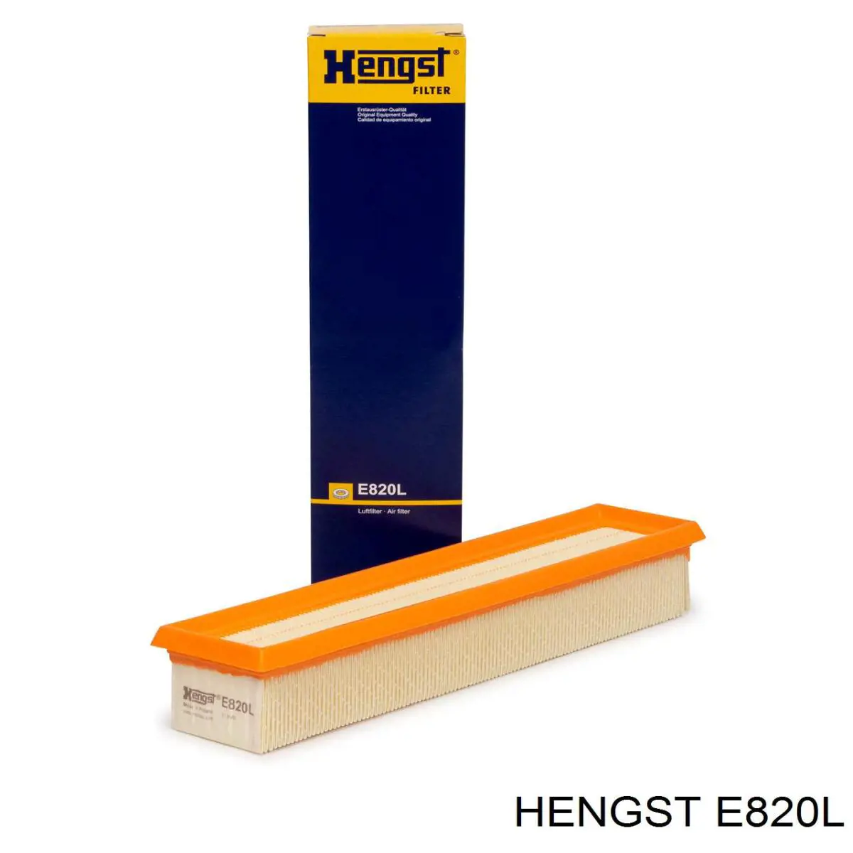 Повітряний фільтр E820L Hengst