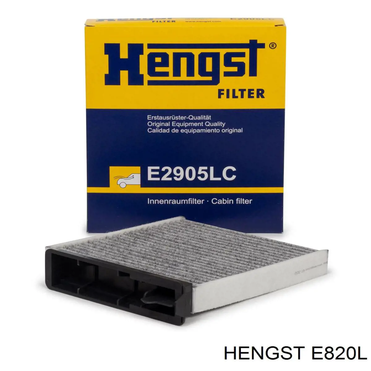 Фільтр повітряний Hengst E820L