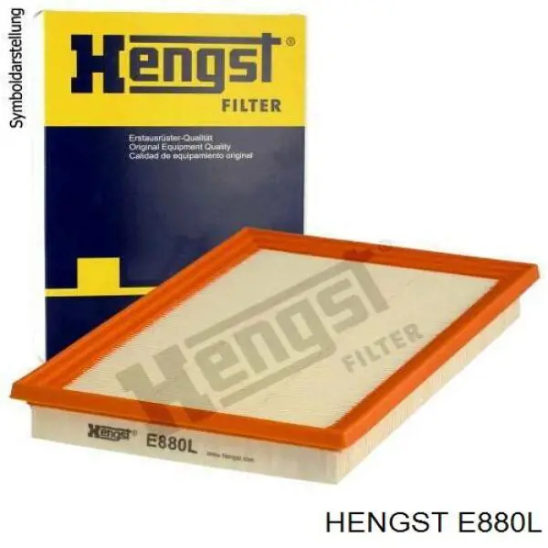 Фільтр повітряний Hengst E880L