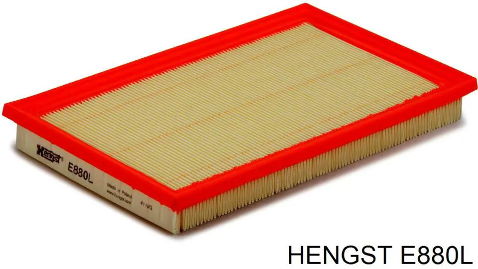 Повітряний фільтр E880L Hengst