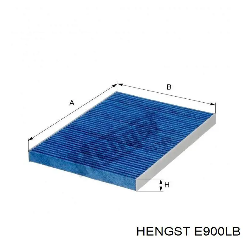 E900LB Hengst Внутрішньосалонний фільтр