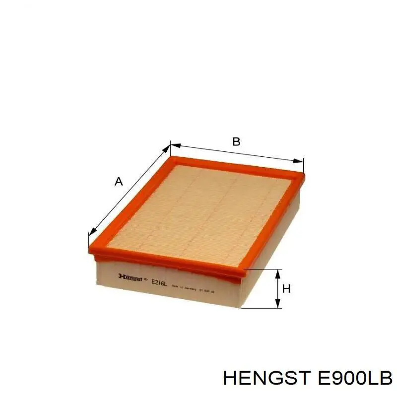 Купити E900LB Hengst Фільтр салону вугільний
