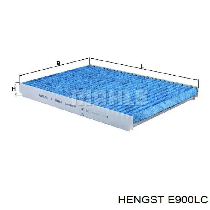 E900LC Hengst Внутрішньосалонний фільтр