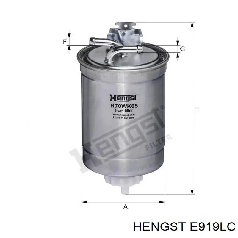 Фільтр салону E919LC Hengst