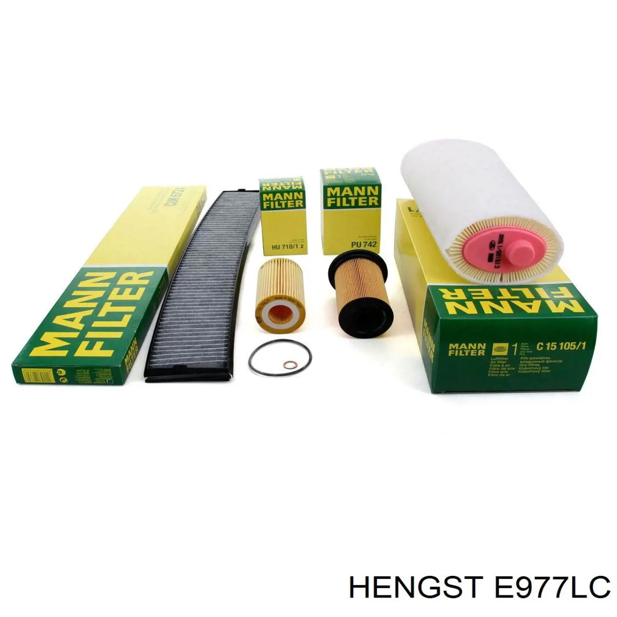 Купити E977LC Hengst Фільтр салону вугільний