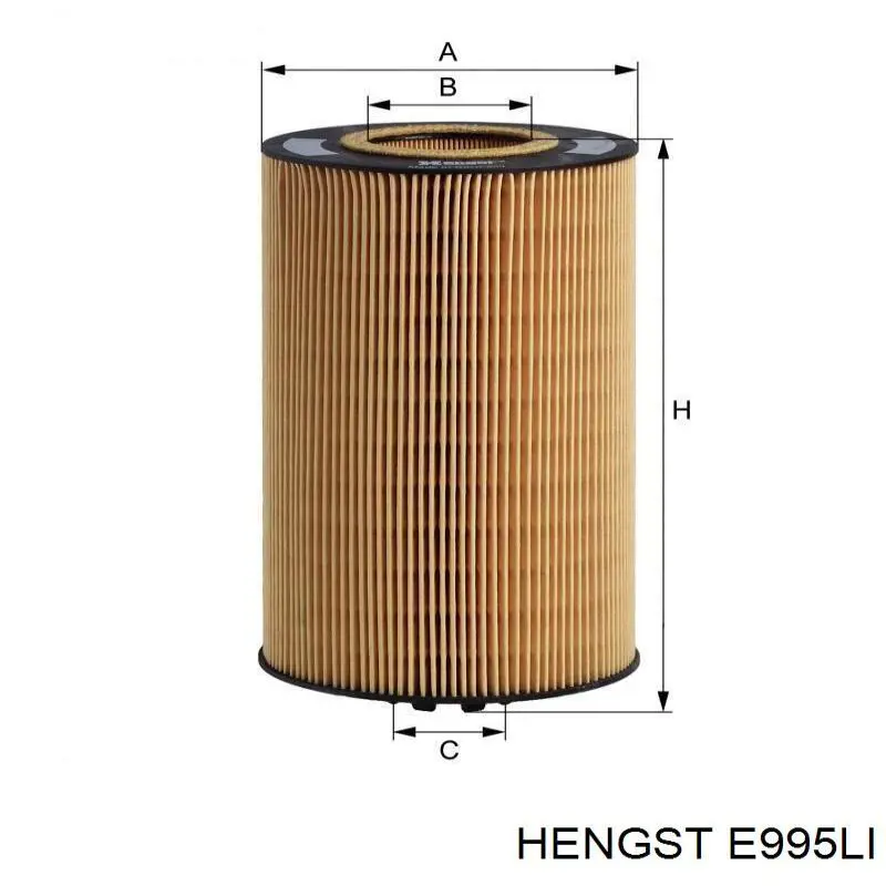 Повітряний фільтр салону Hengst E995LI