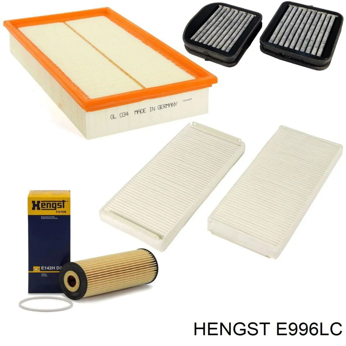 Фільтр повітряний обігрівача Hengst E996LC ціна, від 23.56 USD