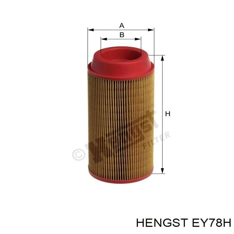 Фільтр гідравлічної системи Hengst EY78H