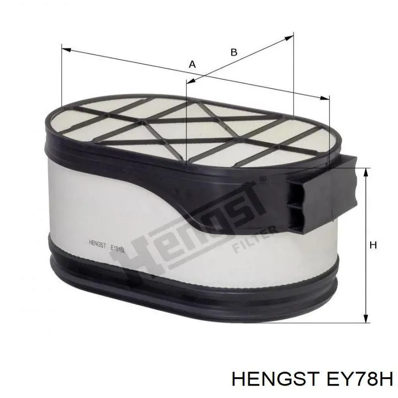 Фільтр гідравлічної системи Hengst EY78H ціна, від 25.57 USD