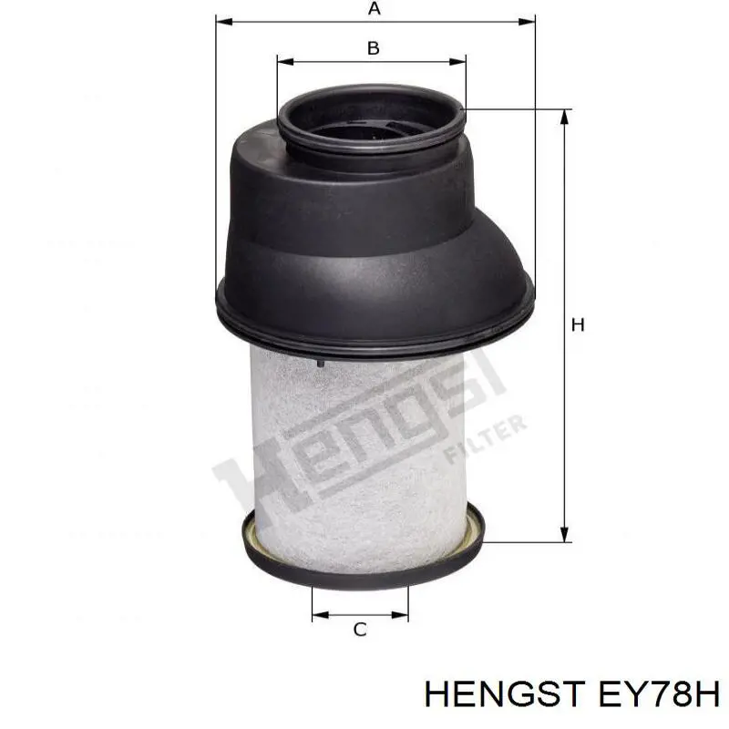 Фільтр гідравлічної системи EY78H Hengst