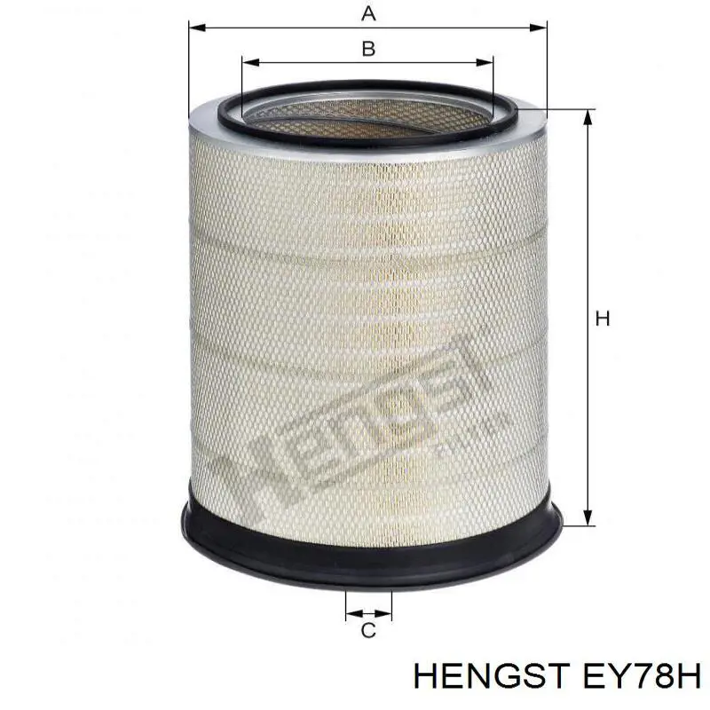 Купити EY78H Hengst Фільтр гідравлічної системи