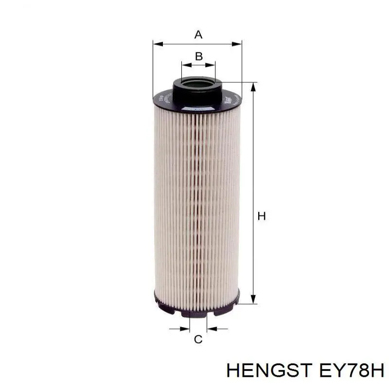 Фільтр гідравлічної системи EY78H Hengst