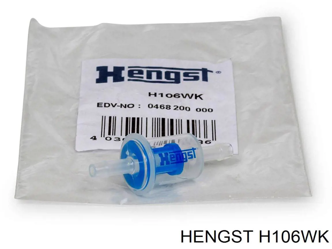 Фільтр паливний H106WK Hengst