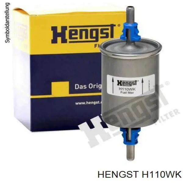 H110WK Hengst фільтр паливний
