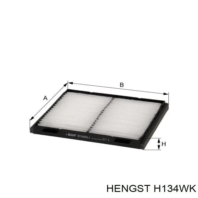 Фільтр тонкого очищення палива Hengst H134WK ціна, від 10.19 USD