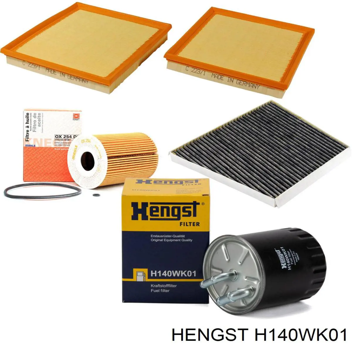 Фільтр тонкого очищення палива Hengst H140WK01 ціна, від 13.33 USD