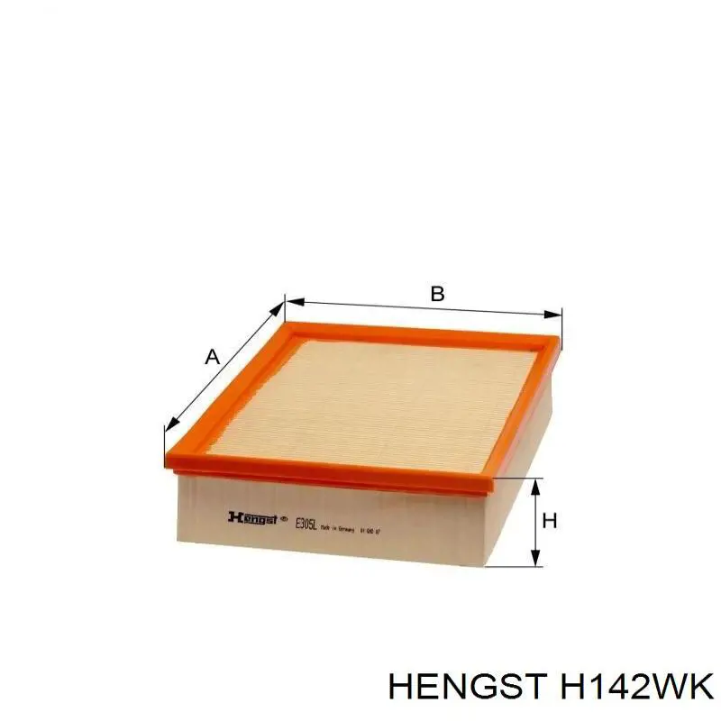 Фільтр паливний Hengst H142WK